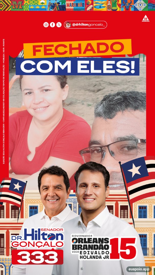 Arte de um participante