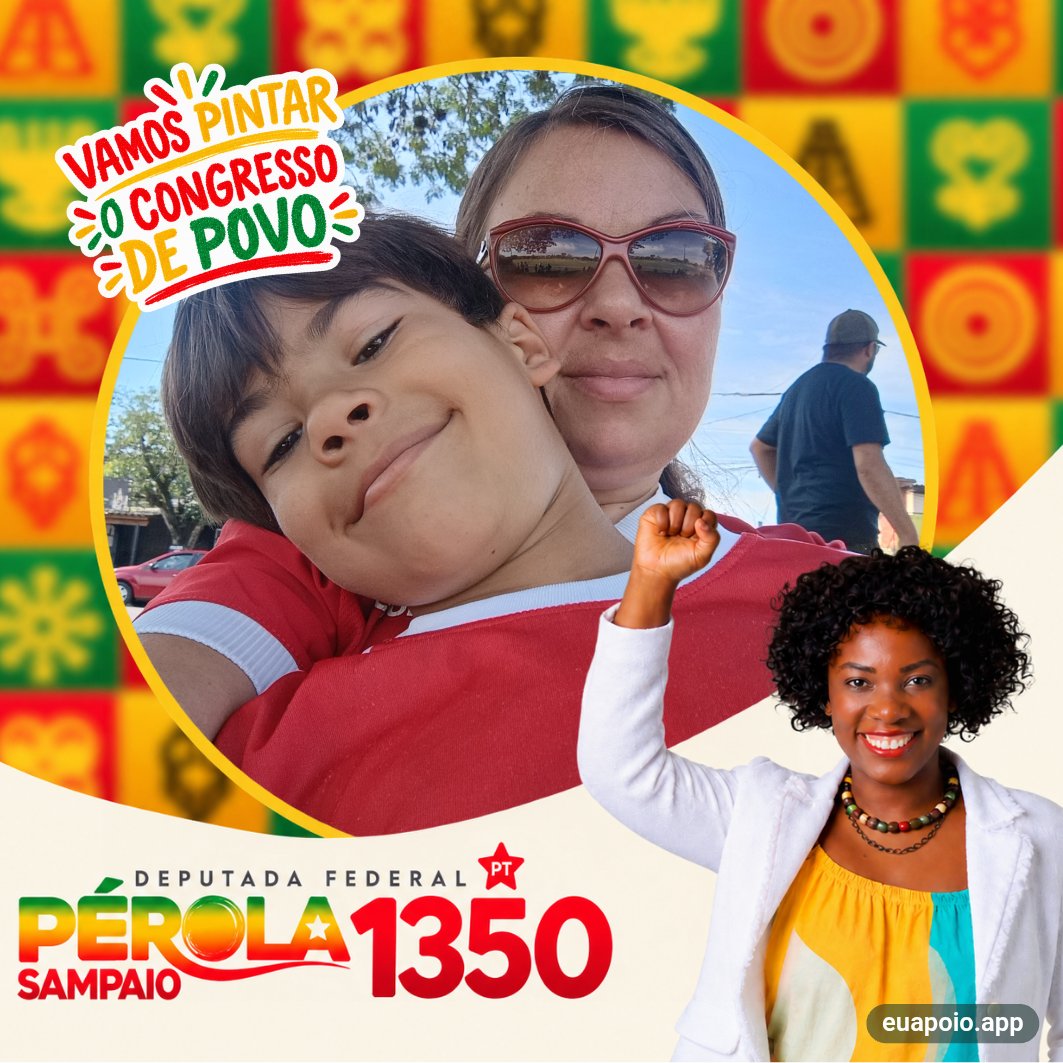 Arte de um participante