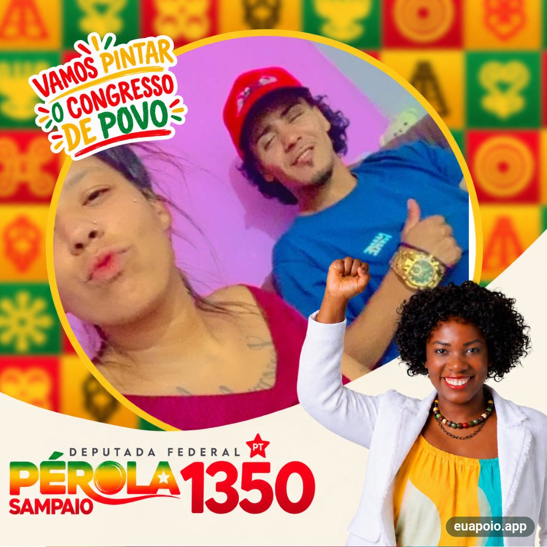 Arte de um participante