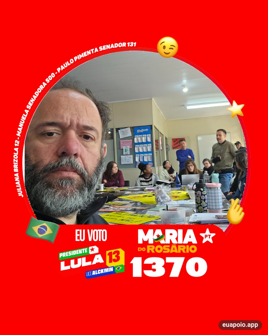 Arte de um participante